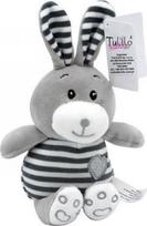 Pliušinis žaislas Tulilo Rabbit 9152, pilkas, 26 cm