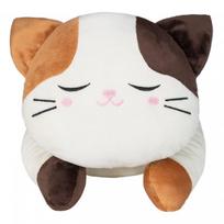 katinu zaislai - Pliušinis žaislas katė Fancy Cat, rudas/baltas, 50 cm - 1 nuotrauka