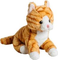 Pliušinis žaislas Molli Toys Cat 333738, oranžinis, 20 cm