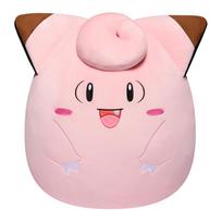 Pliušinis žaislas Squishmallows Pokemon Clefairy, šviesiai rožinė, 35 cm