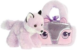 Pliušinis žaislas lapė Aurora Fancy Pals, violetinis, 20 cm