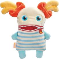 Pliušinis žaislas Schmidt Worry Eater Gretchen, geltonas/oranžinis/šviesiai mėlynas, 26 cm