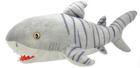 Pliušinis žaislas Wild Planet Tiger Shark, pilkas, 12 cm