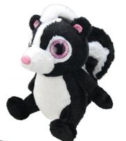 Pliušinis žaislas Wild Planet Skunk K8206, baltas/juodas