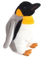 Pliušinis žaislas Beppe Emperor Penguin 13578, baltas/juodas/pilkas, 25 cm