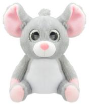 Pliušinis žaislas Wild Planet, baltas/rožinis/pilkas, 15 cm