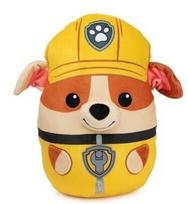 Pliušinis žaislas šuo Gund Paw Patrol Rubble, rudas/geltonas, 30 cm