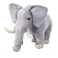 Pliušinis žaislas Wild Planet, pilkas, 33 cm