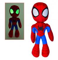 spiderman zaislai - Pliušinis žaislas Simba Disney Marvel Spidey, mėlynas, 25 cm - 1 nuotrauka