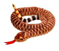 Pliušinis žaislas Beppe Snake 13998, rudas