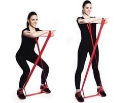 Thera-band juosta su kilpomis CLX, raudona