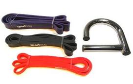 Elastinių pasipriešinimo juostų rinkinys: 13, 21, 32 mm