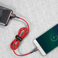 micro usb baseus - Baseus CAMKLF-C09 Red - 5 nuotrauka