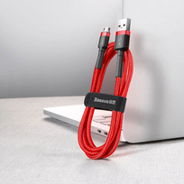 micro usb baseus - Baseus CAMKLF-C09 Red - 7 nuotrauka