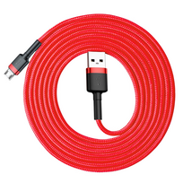 micro usb baseus - Baseus CAMKLF-C09 Red - 9 nuotrauka