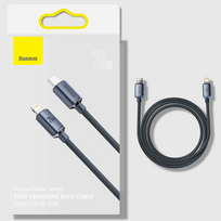 baseus 20w lightning - Baseus CAJY000201 Black - 2 nuotrauka