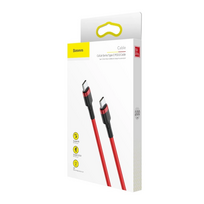 baseus usb c 3.2 - Baseus CATKLF-G09 Red - 1 nuotrauka