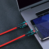baseus usb c 3.2 - Baseus CATKLF-G09 Red - 4 nuotrauka