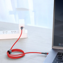 baseus usb c 3.2 - Baseus CATKLF-G09 Red - 5 nuotrauka