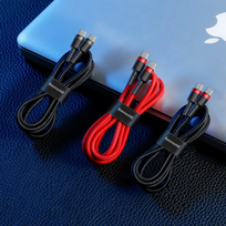 baseus usb c 3.2 - Baseus CATKLF-G09 Red - 9 nuotrauka
