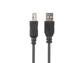 usb 2.0 a b cable - Lanberg CA-USBA-15CU-0010-BK kabelis USB 1m 2.0 USB A->USB-B Juoda - 2 nuotrauka