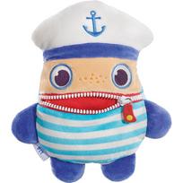 Pliušinis žaislas Schmidt Worry Eater Pit, mėlynas/baltas/šviesiai mėlynas, 21 cm