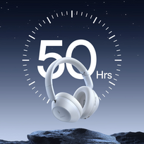 baseus ausines belaides - Baseus Bass 30 Max White (Baltos) - 1 nuotrauka
