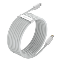 baseus 20w lightning - Baseus TZCATLZJ-02 White - 12 nuotrauka