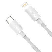 baseus 20w lightning - Baseus TZCATLZJ-02 White - 15 nuotrauka