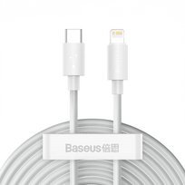 baseus 20w lightning - Baseus TZCATLZJ-02 White - 16 nuotrauka
