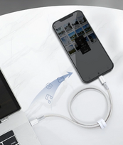 baseus 20w lightning - Baseus CATLGD-A02 White - 24 nuotrauka