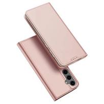telefonai samsung rozinis - Dux Ducis Skin Pro Maks grāmatiņa priekš Samsung Galaxy S25 S931 Rose gold - 1 nuotrauka