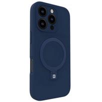 telefonu deklai iphone silikoniniai - Evelatus "Premium Magsafe with Stand Soft Touch iPhone 16 Pro Max" Dark Blue - 1 nuotrauka