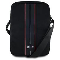 BMW Nylon Red Stripe 8" Black