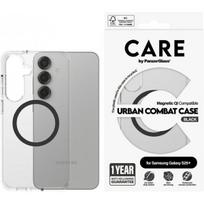 panzerglass s25 plus - PanzerGlass "Flagship Urban Combat Black QI Case Galaxy S25 Plus" Clear - 1 nuotrauka