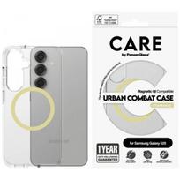 PanzerGlass "Flagship Urban Combat Chardonnay QI Case Galaxy S25" Clear