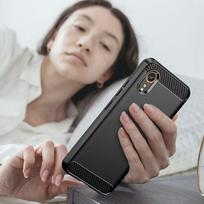 samsung galaxy xcover 7 deklas - Tech-Protect TPU Carbon case for Samsung Galaxy XCover 7 Black - 1 nuotrauka