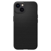 senukai iphone - Spigen "Liquid Air Case iPhone 13" Matte Black - 8 nuotrauka