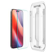 spigen iphone 16 pro max - Spigen "Glas.tR EZ Fit" Grūdintas stiklas Apple iPhone 16 Pro Max - Skaidrus (Clear) - 12 nuotrauka