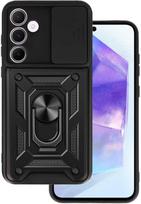 samsung a55 - Slide Camera Armor Dėklas Samsung Galaxy A55 5G Juodas (Black) - 2 nuotrauka