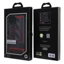 apple iphone 1 - Audi IML Sport MagSafe Case iPhone 15 / 14 / 13 6.1" Juodas (Black) - 2 nuotrauka