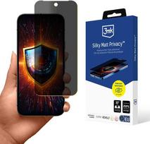 pixel 9a stiklas - 3mk "Silky Matt Privacy" Privatumo ekrano apsauga Google Pixel 9A - 1 nuotrauka