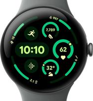 google watch - Google Pixel Watch 3 45mm WiFi Ruda (Hazel) - 2 nuotrauka