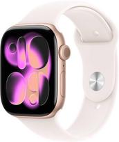 auksas - Apple Watch Series 11 46mm Rose Gold (Rožinis Auksas) GPS + Cellular - 1 nuotrauka