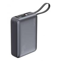 power bank 45w - 4smarts Enterprise Compact 20000mAh 45W Pilka (Grey) - 1 nuotrauka
