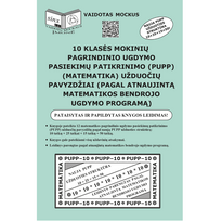 10 klasės mokinių pagrindinio ugdymo pasiekimų patikrinimo (PUPP) (matematika) užduočių pavyzdžiai