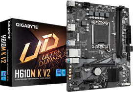 pagrindine plokste - Gigabyte GA-H610M K V2 - 1 nuotrauka
