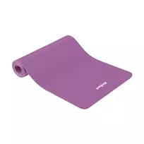 fitneso kilimelis - Gymnastic mat for yoga, pilates, fitness, 183x61cm, thickness 6mm, TPE material, purple, REBEL ACTIVE - 1 nuotrauka