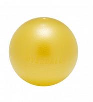 Pilates kamuolys Softgym, 23 cm, geltonas