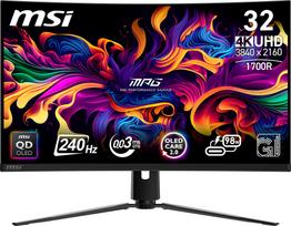 qd oled - MSI MPG 321CURXDE - 1 nuotrauka